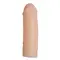 Nature Skin Penis Sleeve реалістична насадка для збільшення члена, + 3 см (тілесний)