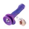 Реалістичний вібратор 8.2″ для секс-машин Hismith Purple Silicone Dildo