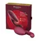 Womanizer Duo 2 + Лубрикант 50 мл - Вибратор с вакуумным стимулятором, 20.3х3.5 см (бордовый)