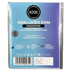 Латексна серветка для орального сексу EXS Oral Latex Dam Uncented без аромату
