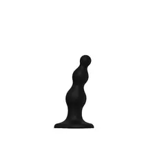 Анальная ёлочка насадка для страпона Strap-On-Me Dildo Plug Beads, 12,8х4 см размер S