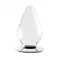LoveToy 4.5'' Flawless Clear Anal Plug Clear - Анальна пробка з присоскою, 11.5х6 см (прозорий)