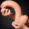 LoveToy 11" Nature Cock Flesh - Гігантський фалос на присоску, 28х5.3 см
