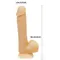 Addiction David 8" Bendable Silicone Dong - Реалистичный силиконовый фаллоимитатор на присоске, 15.2х3.8 см