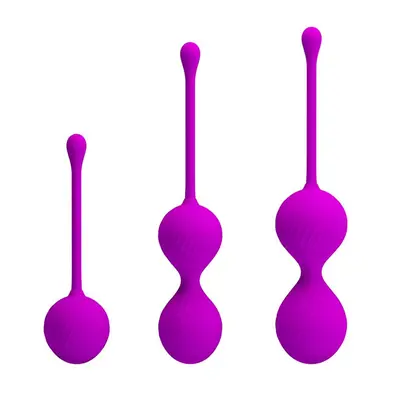 Вагінальні кульки Pretty Love Kegel Balls Set, 3 шт