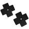 Art of Sex - Ruth pestis with Crystal - Сексуальні наклейки на груди (чорний)