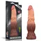 Dual-Layered Silicone Nature Cock 9.5" - Фалоімітатор, 24.5 см (тілесний)