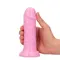 Фалоімітатор з ароматом жуйки - Toyz4lovers Delicious Dildo Bubble Gum, 15 см