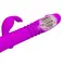 Pretty Love Ward Vibrator Purple - Вібратор з поступальним рухом та ротацією, 26х3.5 см (фіолетовий)