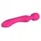 Love To Love Twist Rose - Вібромасажер 2-в-1, 22х4 см. (рожевий)