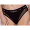 Passion PS002 Panties - Трусики з прозорою вставкою, M (чорні)