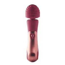 Dream Toys Dinky Curved Wand Jacky O - Вібратор мікрофон, 23 см (бордовий)