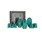 Вибратор для груди Zalo Nave Turquoise Green