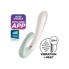 Вибратор кролик со смарт управлением Satisfyer Heat Wave
