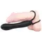 Anal Special Silicone Black - Анальна насадка, 15 см (чорний)