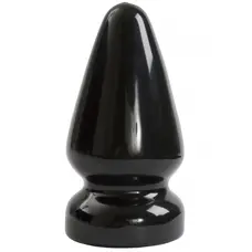 Doc Johnson TitanMen Ass Servant 3.75 Inch - велика анальна пробка, 14х9,3 см (чорний)