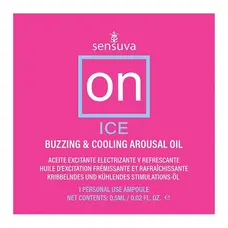 Пробник збуджувальної олії Sensuva ON Arousal Oil for Her Ice, 0,3 мл