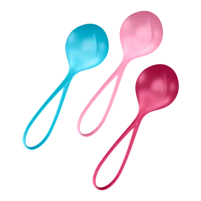 Satisfyer Strengthening Balls набір вагінальних кульок 3шт, 3,8 см