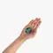 Love To Love Flux Ring Black Teal Me - подвійне ерекційне кільце, 3 см. (бірюзове)