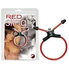 Red Sling Penisring - Эрекционное кольцо