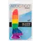 Addiction - Justin - 8" - Rainbow - радужный фаллоимитатор 20.3х4.5 см