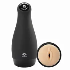 Otouch Airturn 3 - Мастурбатор з вібрацією і всмоктуванням, 23.9х5 см (тілесний)