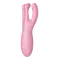 Satisfyer Threesome 4 - Вибратор для клитора, 14х5.6 см (розовый)