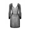 Полупрозрачное мини-платье Passion BS101, One Size