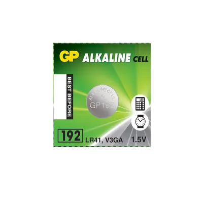 GP - Батарейка LR41 (V3GA, 1.5V), 1 шт