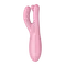Satisfyer Threesome 4 - Вибратор для клитора, 14х5.6 см (розовый)