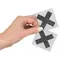 Cottelli Collection Nipple Sticker X - наклейки на соски, (чорний)
