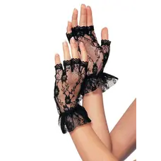 Короткі рукавички-гловелети Leg Avenue Wrist length fingerless gloves, One Size