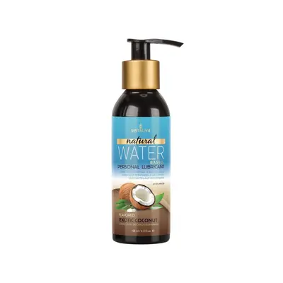 Sensuva Natural Water-Based Exotic Coconut - Ароматизована змазка на водній основі, 125 мл (кокос)