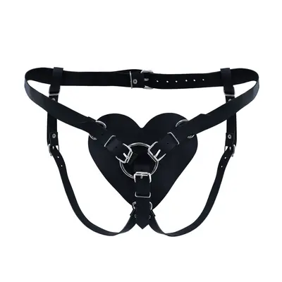 Трусики-сердце для страпона Feral Feelings - Hearts Strap-on Belt