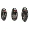 Cock ring Yvonne Set of 3 - Набір ерекційних кілець (чорний)