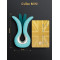 Gvibe MINI - Tiffany Mint - Универсальный мини-вибратор, 10,5 см