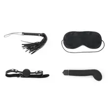 LoveToy Bondage Kit Vibrating Black - Набір для БДСМ