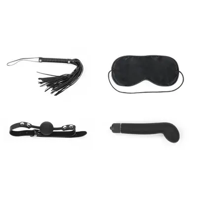 LoveToy Bondage Kit Vibrating Black - Набір для БДСМ