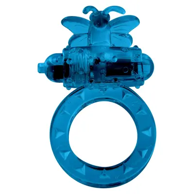 Toy Joy Flutter Ring - виброкольцо, 7х3 см (синий) Toy Joy Flutter Ring - виброкольцо, 7х3 см (синий)