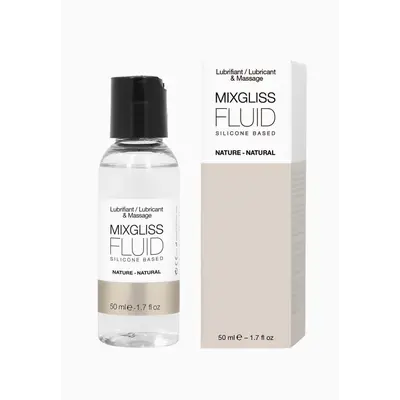 MixGliss FLUID NATURE – Лубрикант на силіконовій основі без запаху, 50 мл.