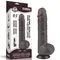 Реалистичный фаллоимитатор Sliding-Skin Dual Layer Dong 9.5", 24 см