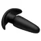 KineticThumping 7X Medium Anal Plug - Анальная пробка с толчковыми движениями, 13.3х4 см (чёрный)