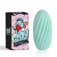 COSY Alpha Masturbator Pleasure Pocket - Мастурбатор-яйцо (бирюзовый)