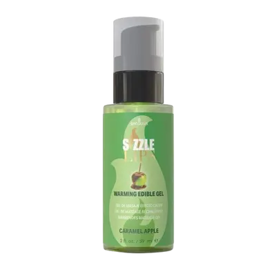 Зігріваючий масажний гель Sensuva Sizzle Lips Caramel Apple, 59 мл
