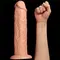Реалістичний вібратор LoveToy Realistic Long Vibrating Dildo, 28 см