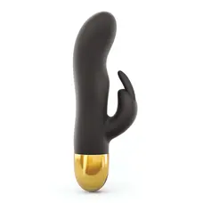 Dorcel Rabbit Expert G - вібратор-кролик з двома моторами та 10 режимами роботи, 11х3.8 см (чорний)