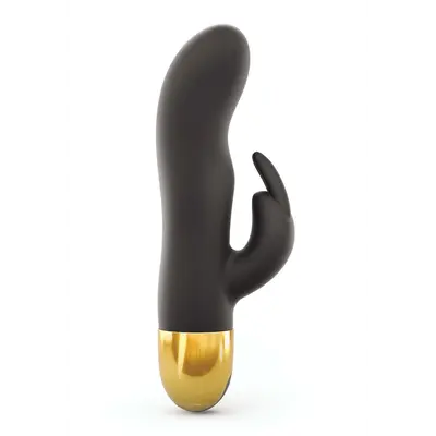 Dorcel Rabbit Expert G - вібратор-кролик з двома моторами та 10 режимами роботи, 11х3.8 см (чорний)