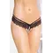 SoftLine G-String 2445 - Трусики, M/L (чёрные)