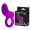 Pretty Love Cobra Penis Ring Vibrating Purple - Виброкольцо, 7,6 см (фиолетовый)
