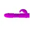 Pretty Love Ward Vibrator Purple - Вібратор з поступальним рухом та ротацією, 26х3.5 см (фіолетовий)